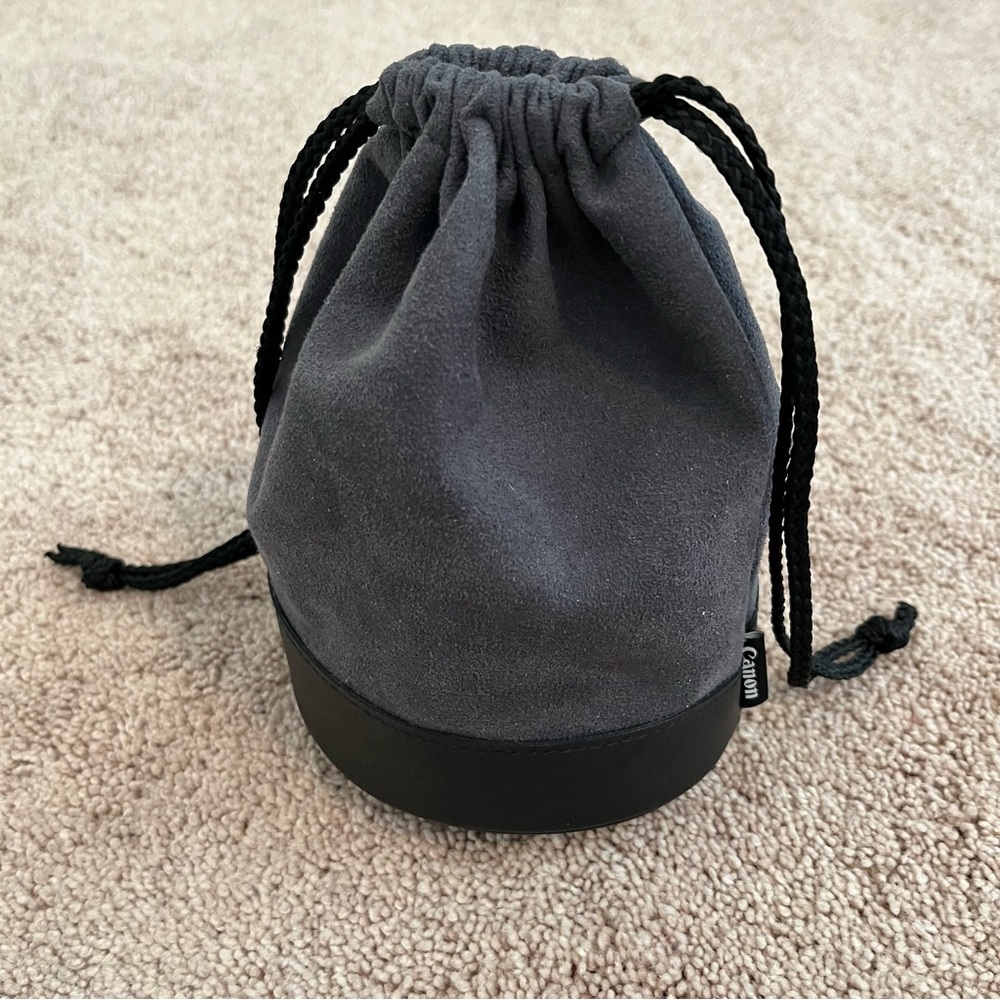 Canon Black and Gray Drawstring Camera Bag/Case LP1319